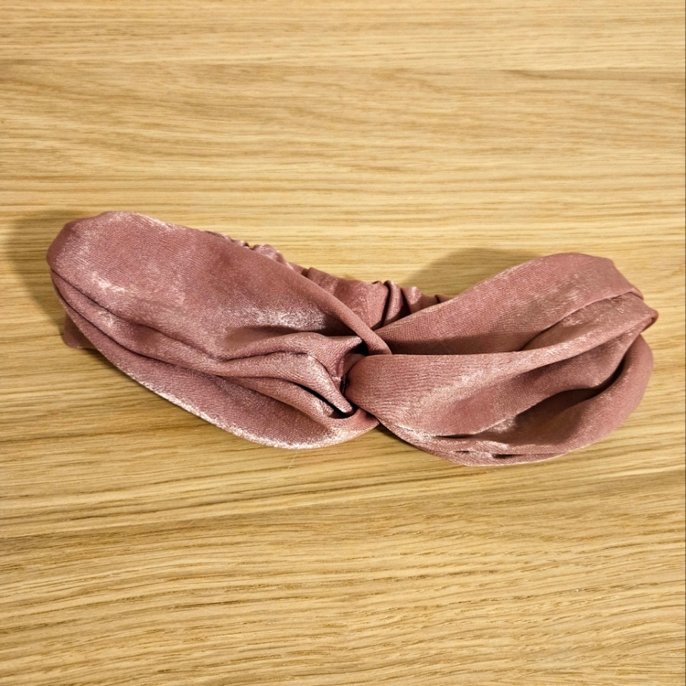 Silky Pink Headband